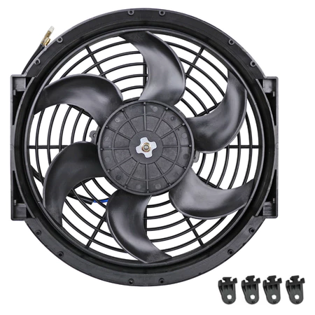 Eletroventilador 10” Universal 12V – Ideal Para Gol, Palio, Uno, Celta, Ka, Onix
