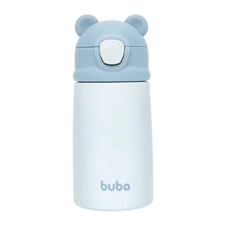 Copo Térmico Parede Dupla Buba Ursinho Azul em Oferta na Shopee