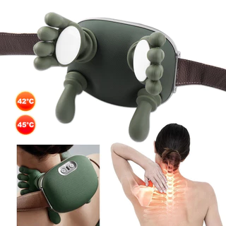 Massageador De Pescoço Elétrico Tecido Profundo 4D Amassar Simulado Mão Humana Para Ombro Alívio Muscular DAFUSHOP em Oferta na Shopee