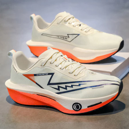 Nova Profissional Placa De Carbono Tênis De Corrida Maratona Moda Sapatos Para Homens E Mulheres 33-44