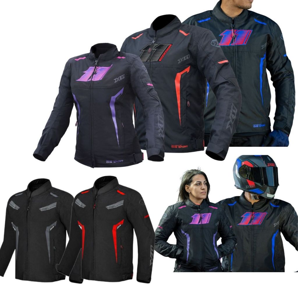 Roupa De Moto Jaqueta Masculina Impermeável X11 One Sport Com