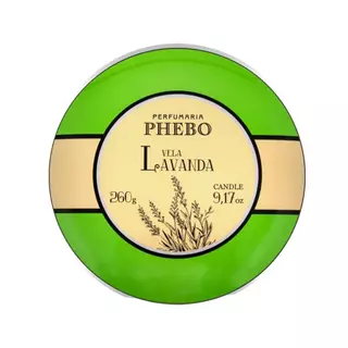 PHEBO ÁGUAS LAVANDA VELA 260G em Oferta na Shopee