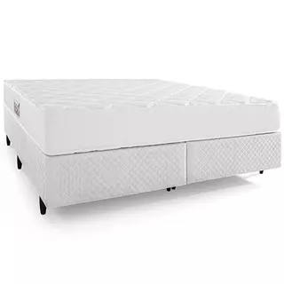 Cama Box King Size Herval Top D45 New, Espuma D45, 60x193x203 cm em Oferta na Shopee