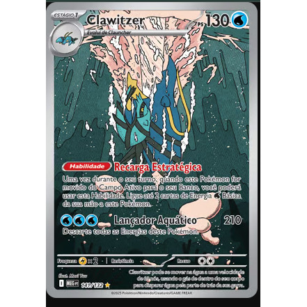 Carta Pokemon Clawitzer em Promoo na Shopee Brasil 2026
