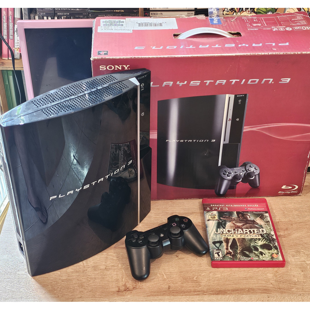 Ps3 :: Sony Playstation 3 120gb Piano Black - Escorrega o Preço