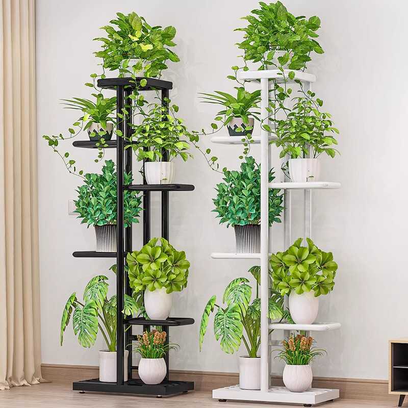 Suporte para plantas de 5/6/8 níveis, prateleira de exposição suporte ...