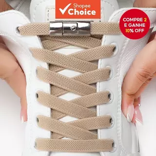Cadarços Elásticos Gradientes Sem Amarração Com Trava De Pressão Acessórios Ideais Para Sapatos Crianças E Adultos em Oferta na Shopee