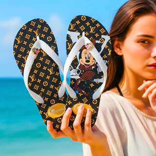Chinelo Feminino Estampado Oferta Relâmpago Shopee Sooft