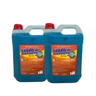 SABÃO DE QUEROSENE 5 L KIT C/2  - LIMPEZA PESADA - PARA QUALQUER TIPO DE PISO em Oferta na Shopee