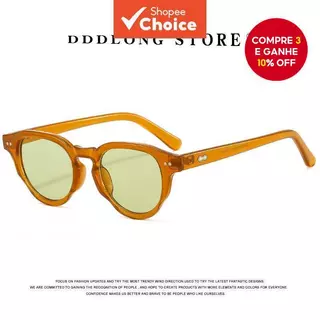 DDLong Retro Óculos De Sol De Armação Pequena UV400 Proteção Vintage Para Exterior em Oferta na Shopee
