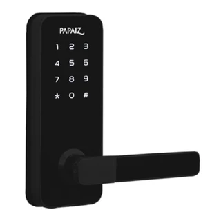 Fechadura digital de embutir com senha e cartão Smart lock - SL100 Papaiz em Oferta na Shopee