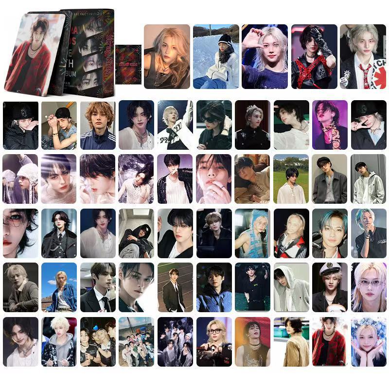 555pcs Stray Kids Album-STAR Leave Lomo Cards Cartões De Boas