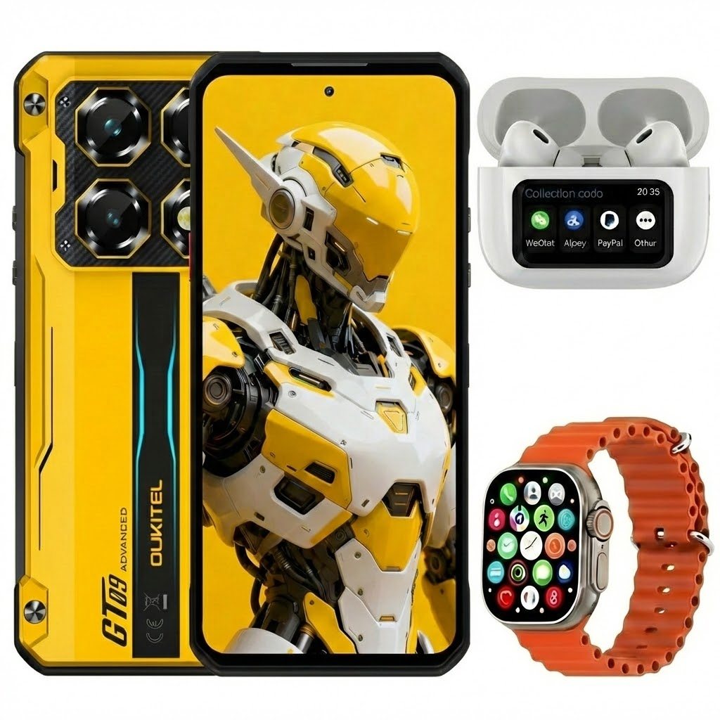 Uranyx Oukitel Wp60 5G 24/256 ou 36/512 GB Ram 256 GB NFC
