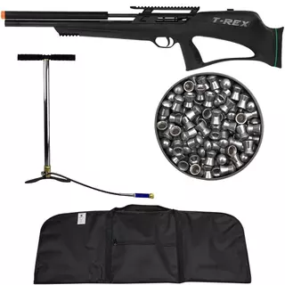 Carabina de Pressão PCP T-Rex Bullpup 5.5mm FXR279 Com Válvula Reguladora - Artemis + Capa + Chumbo + Bomba em Oferta na Shopee