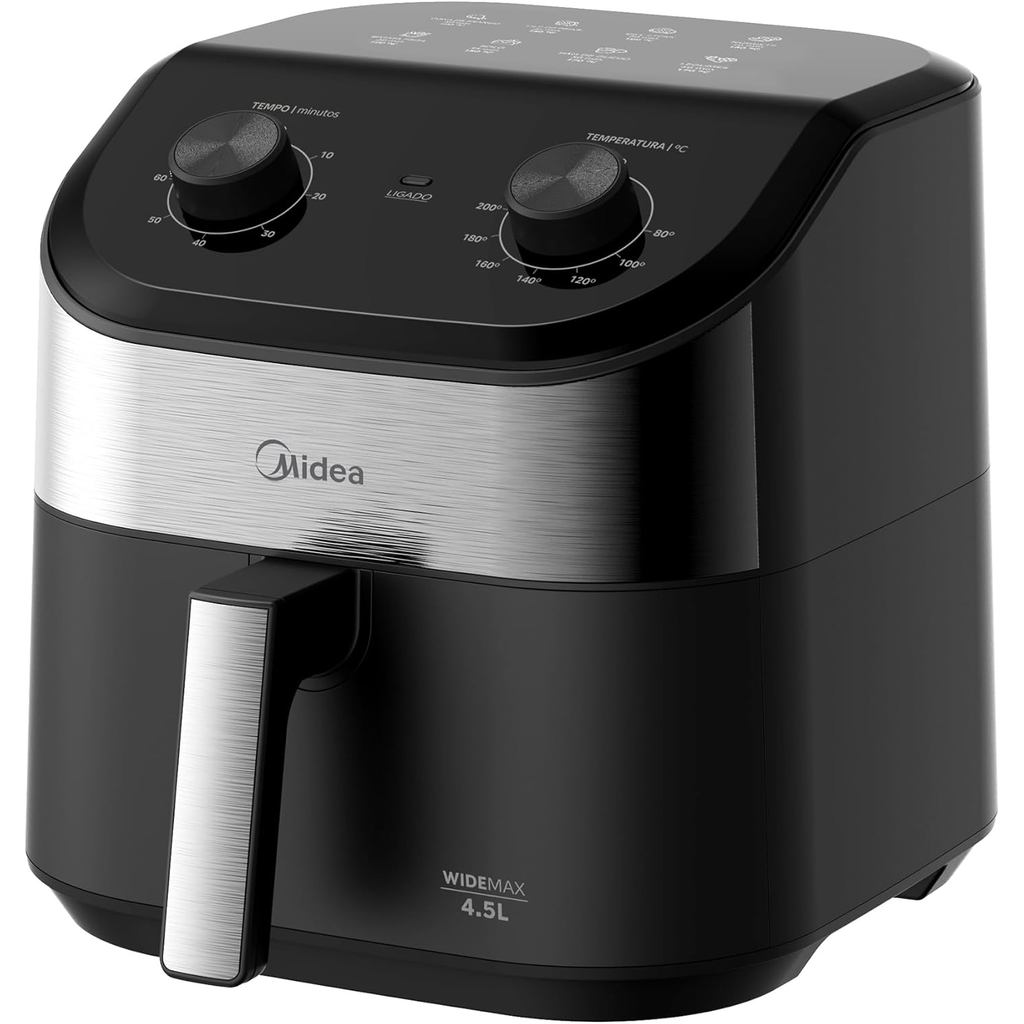 Fritadeira Air Fryer 4,5l Widemax Com Interior De Alumínio 1