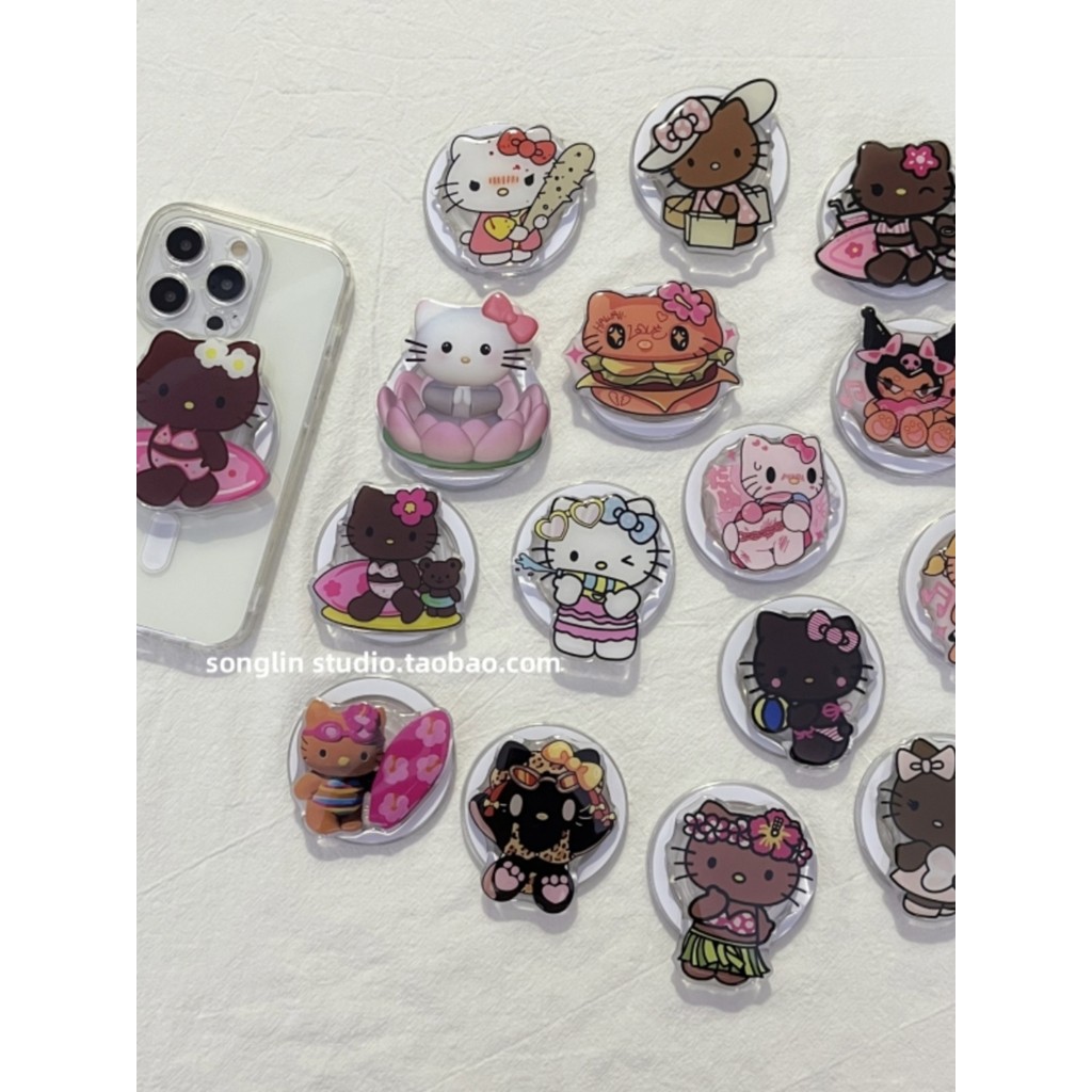 griptok magsafe magsafe popsocket Ins verão Lotus kt gato surf dos ...