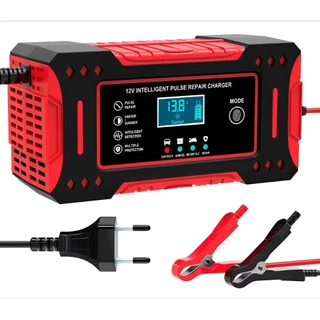 Carregador Automotivo 12v 6a Inteligente Com Display Lcd