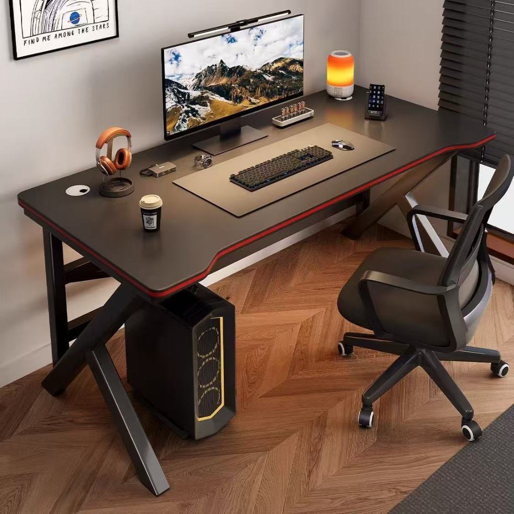 Mesa para computador de mesa, mesa para jogos, mesa para escritório/quarto/estudo/escrita--81245