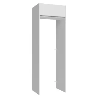 Porta-Geladeira 73 cm 1 Porta Basculante Branco Glamy Madesa em Oferta na Shopee