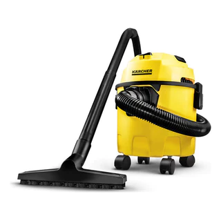 Aspirador de Pó e Água Kärcher WDL1 1500W 10L com Função Soprador e Filtros Laváveis