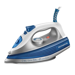 Ferro de passar a vapor 1200 watts - FVN-01-BL - Mondial em Oferta na Shopee