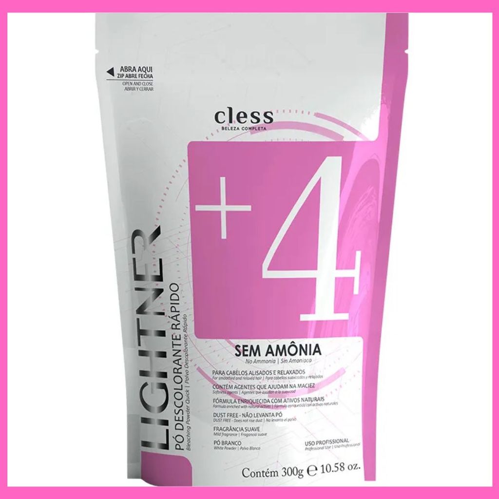 Po Descolorante Capilar Sem Amonia Lightner 300g | Shopee Brasil
