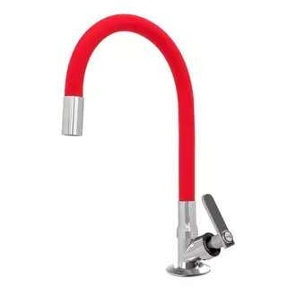 Torneira de Mesa p/Cozinha Bica Móvel Pratic Red Cromado DN15 Romar em Oferta na Shopee