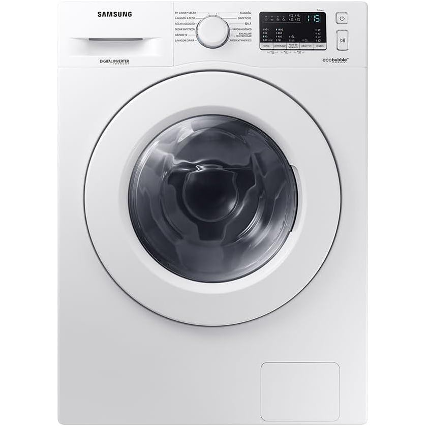 Samsung Lava e Seca Digital Inverter Ecobubble™ WD10M Branca 10.1kg ...