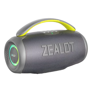 Caixa de Som para Festa ZEALOT P12 60W - LED RGB Dinâmico TWS Stereo Bass Profundo Portátil em Oferta na Shopee