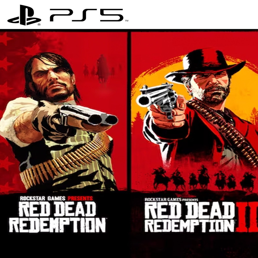 Bundle Red Dead Redemption e Red Dead Redemption 2 Play 5 | Shopee Brasil