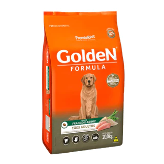 Ração Golden Fórmula Cães Adultos Frango e Arroz 20kg em Oferta na Shopee