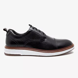 Sapato Clark Pulse Preto em Oferta na Shopee