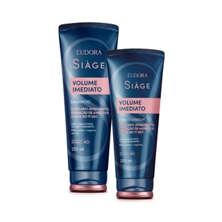 Combo Siàge Volume Imediato: Shampoo 250ml + Condicionador 200ml em Oferta na Shopee