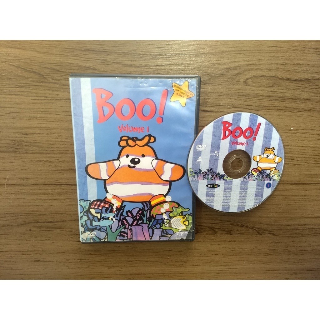 DVD BOO VOLUME 1 - ORIGINAL | Shopee Brasil
