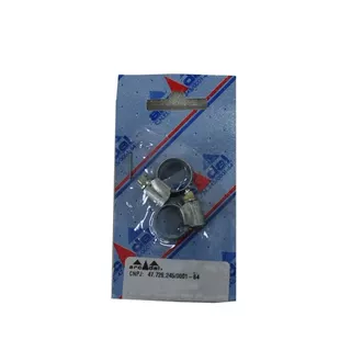 Abraçadeira aço c. 12 a 16m mp/ mangueira 5/16pol 2pçs Arcom em Oferta na Shopee