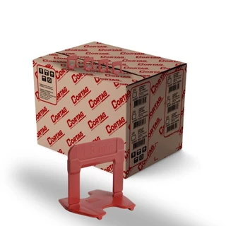 Espaçador e nivelador para piso 1,5 mm com 500 peças - ECO - Cortag em Oferta na Shopee