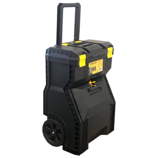 Caixa plástica para ferramentas monobloco com rodas 18' - Stanley em Oferta na Shopee