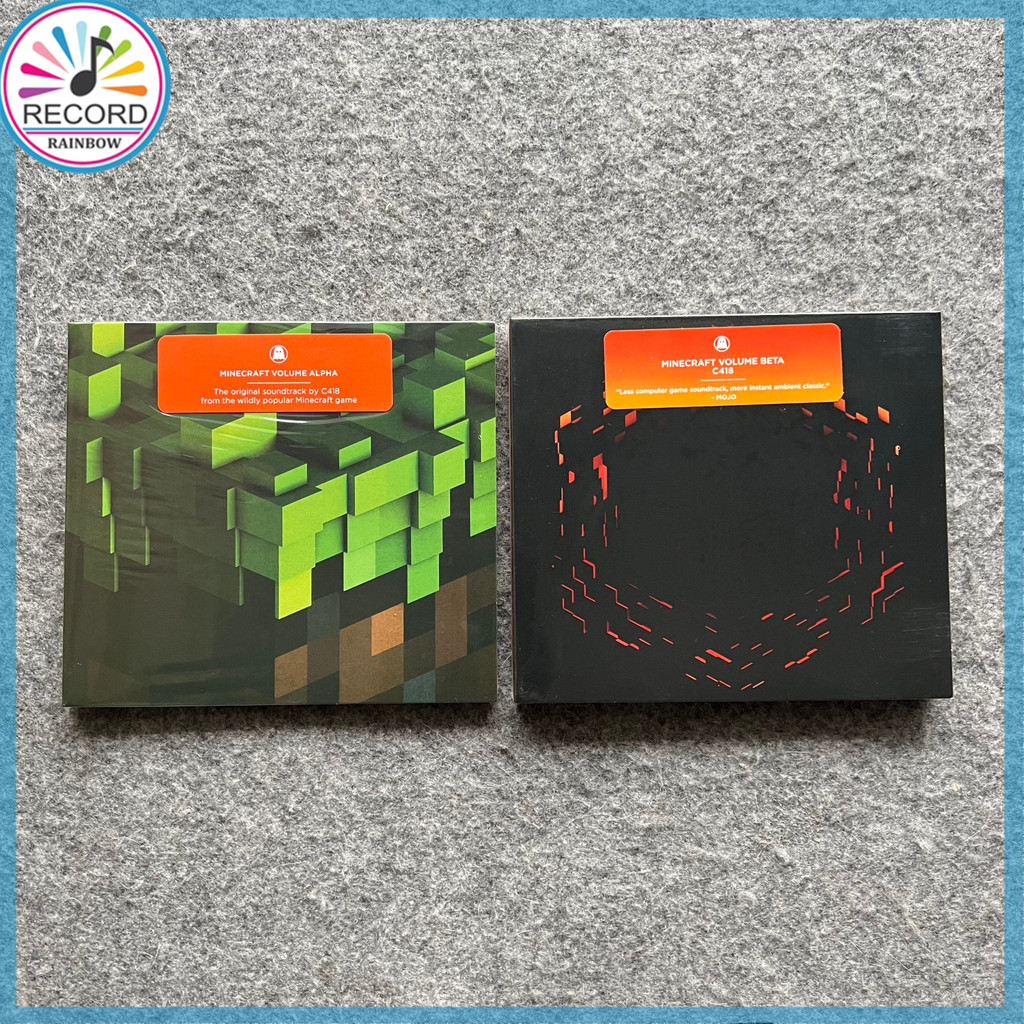 C418-Minecraft Volume Alpha , Beta 2 Álbuns Conjunto Álbum De CD ...
