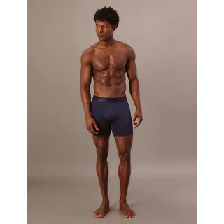 Cueca Boxer Pima Cotton Calvin Klein Underwear - Marinho em Oferta na Shopee
