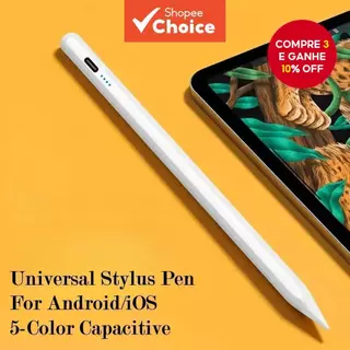 Caneta Stylus Universal Para Android/iOS , 5 Cores , Tela De Toque Capacitiva , Lápis Tablet , À Prova De Suor , Present em Oferta na Shopee