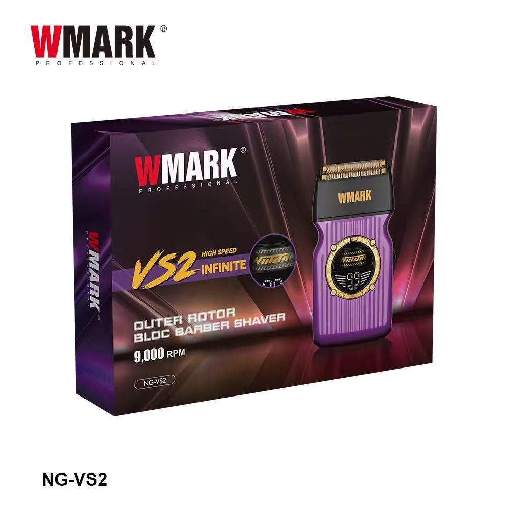WMARK VS2 電動シェーバー 9000RPM WMARK NG-VS2 Barbeador Elétrico Rotativo Externo , motor Sem