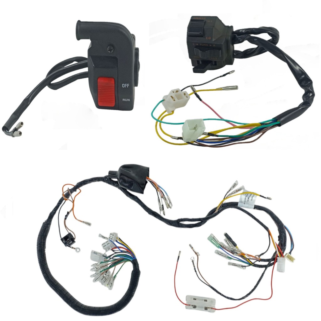 Kit Chicote Completo e Chave Luz e Emergência Dt 180 1992 1993