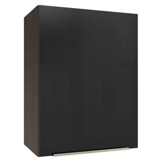 Armário Aéreo 50cm 1 Porta Rustic/Preto Lux Madesa em Oferta na Shopee