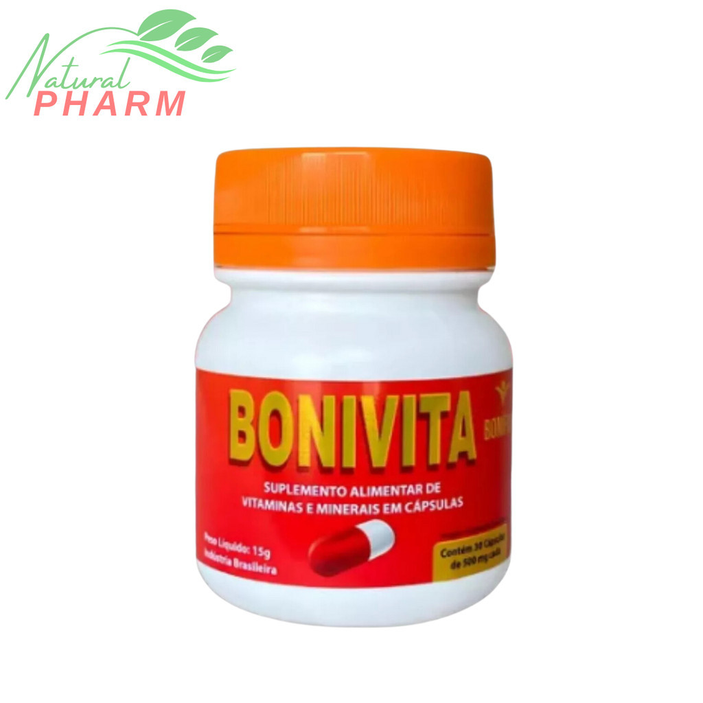 Bonivita Suplemento Alimentar e Funcional - 30 Caps | Shopee Brasil