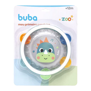 Brinquedo Musical Meu Primeiro Pandeiro Buba Zoo Dino em Oferta na Shopee