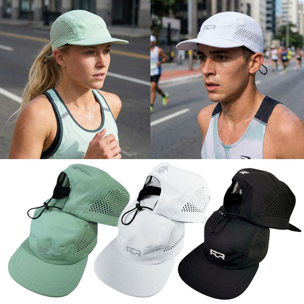 Boné Corrida Esportes 3 Three Panel Runners Anth Co Original Aba Reta ...