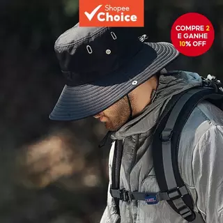 Chapéu De Sol Masculino Verão Ao Ar Livre Respirável Ciclismo Pescador Montanhismo Pesca Anti-Ultravioleta Viagem À Prov em Oferta na Shopee