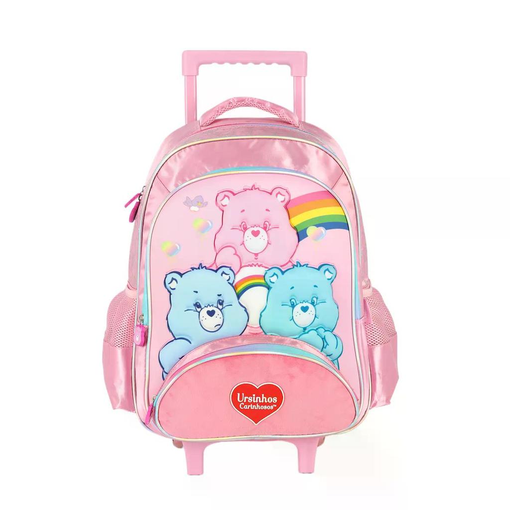 Mochila de Rodinha Escolar Infantil Ursinhos Carinhosos Luxcel | Shopee ...