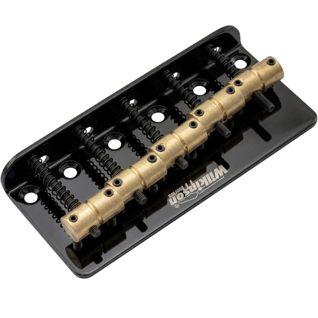 高機能ジャージー CLINTON DPK PRECISION PONTE Ponte Wilkinson Para Precision Jazz 5 Cordas Preta Com Carrinhos