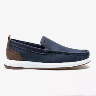 Mocassim Easy Flop Pulse Navy em Oferta na Shopee